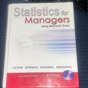 Statistics for Managers Book